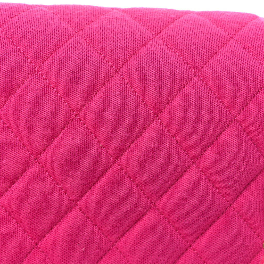 Chanel Jersey Quilted Mini Chic With Me Flap Pink