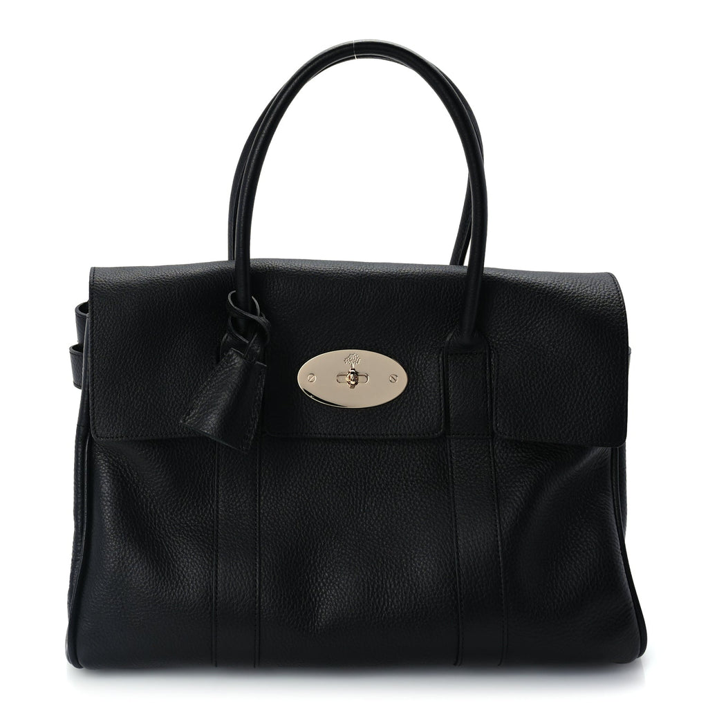 Mulberry Small Classic Grain Bayswater Black