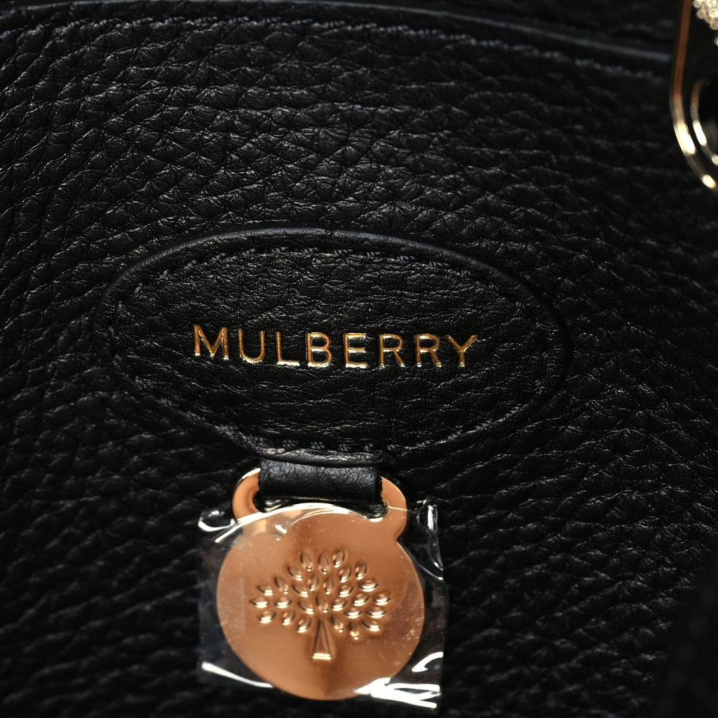 Mulberry Small Classic Grain Bayswater Black