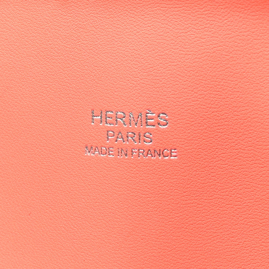 Hermes Taurillon Clemence Bolide 31 Crevette