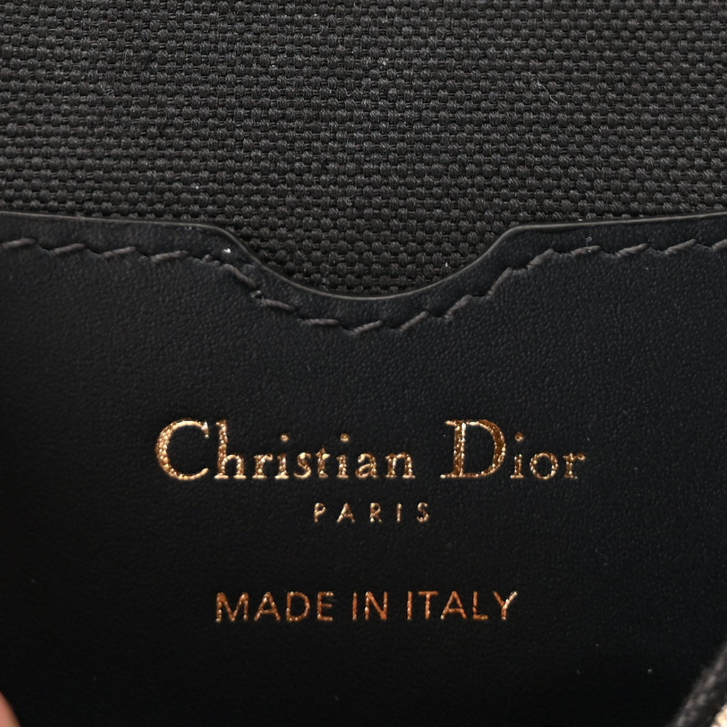 Christian Dior Oblique Medium Bobby Flap Blue