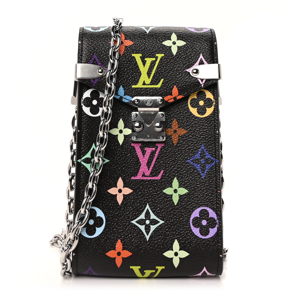 Louis Vuitton LV X TM Monogram Multicolor Phone Pouch Metis  Black