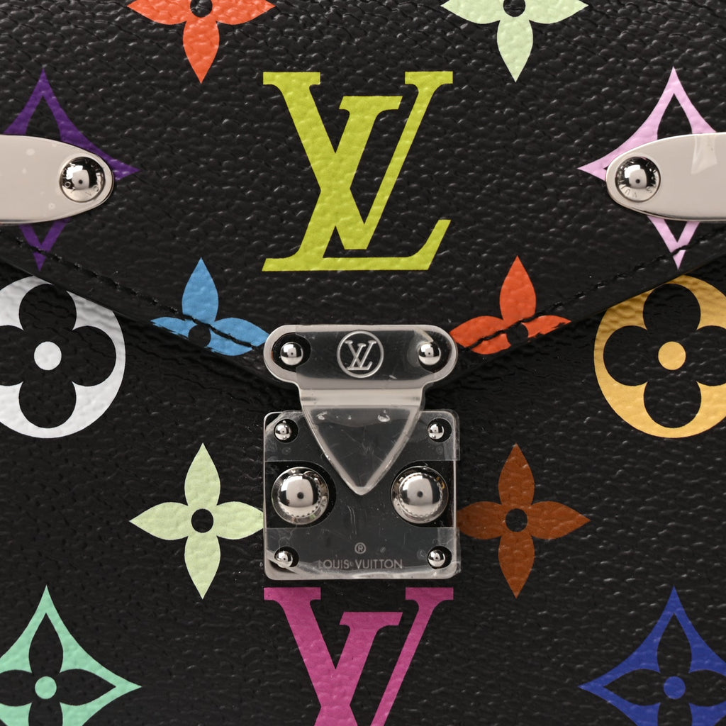 Louis Vuitton LV X TM Monogram Multicolor Phone Pouch Metis  Black