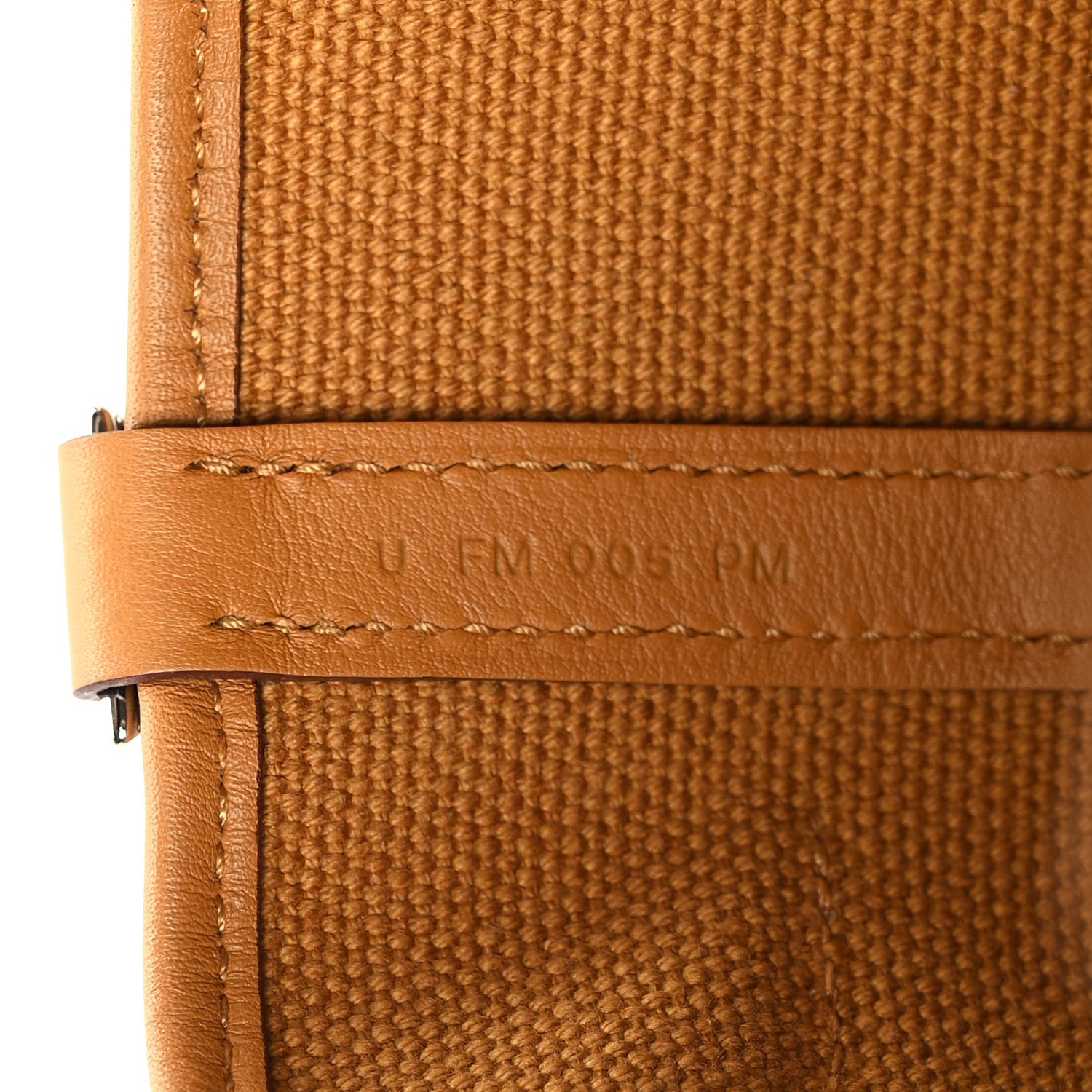 Hermes Toile Goeland Swift Cargo Picotin Lock 18 Sesame