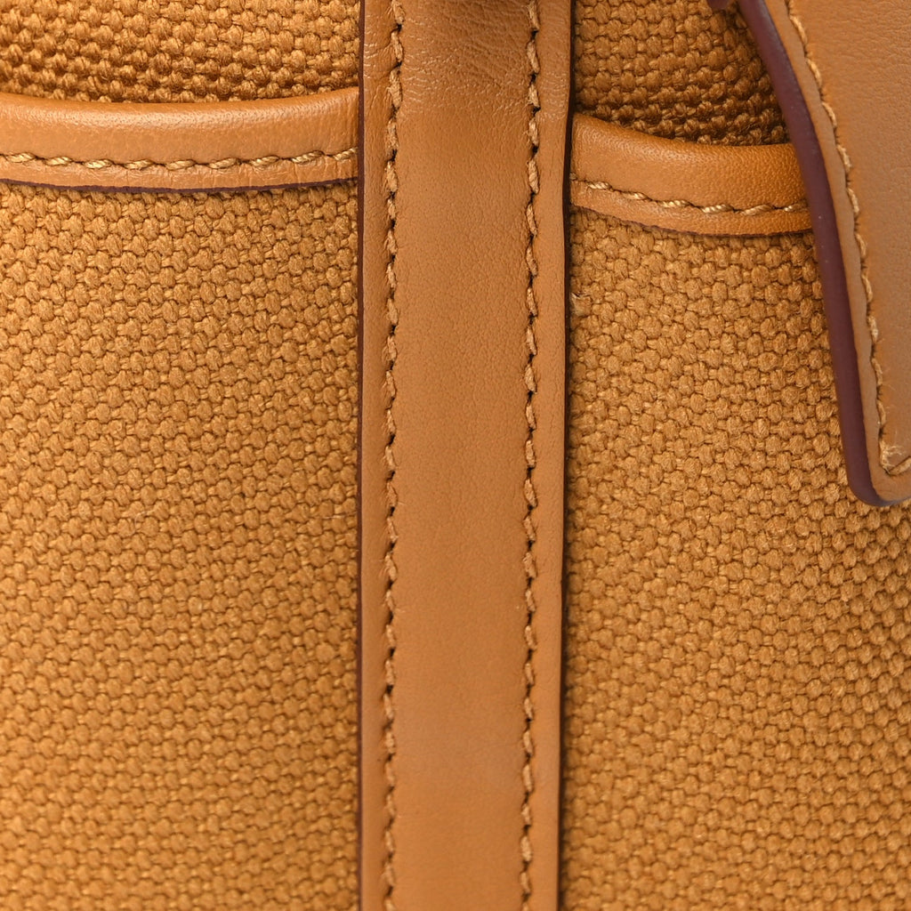 Hermes Toile Goeland Swift Cargo Picotin Lock 18 Sesame