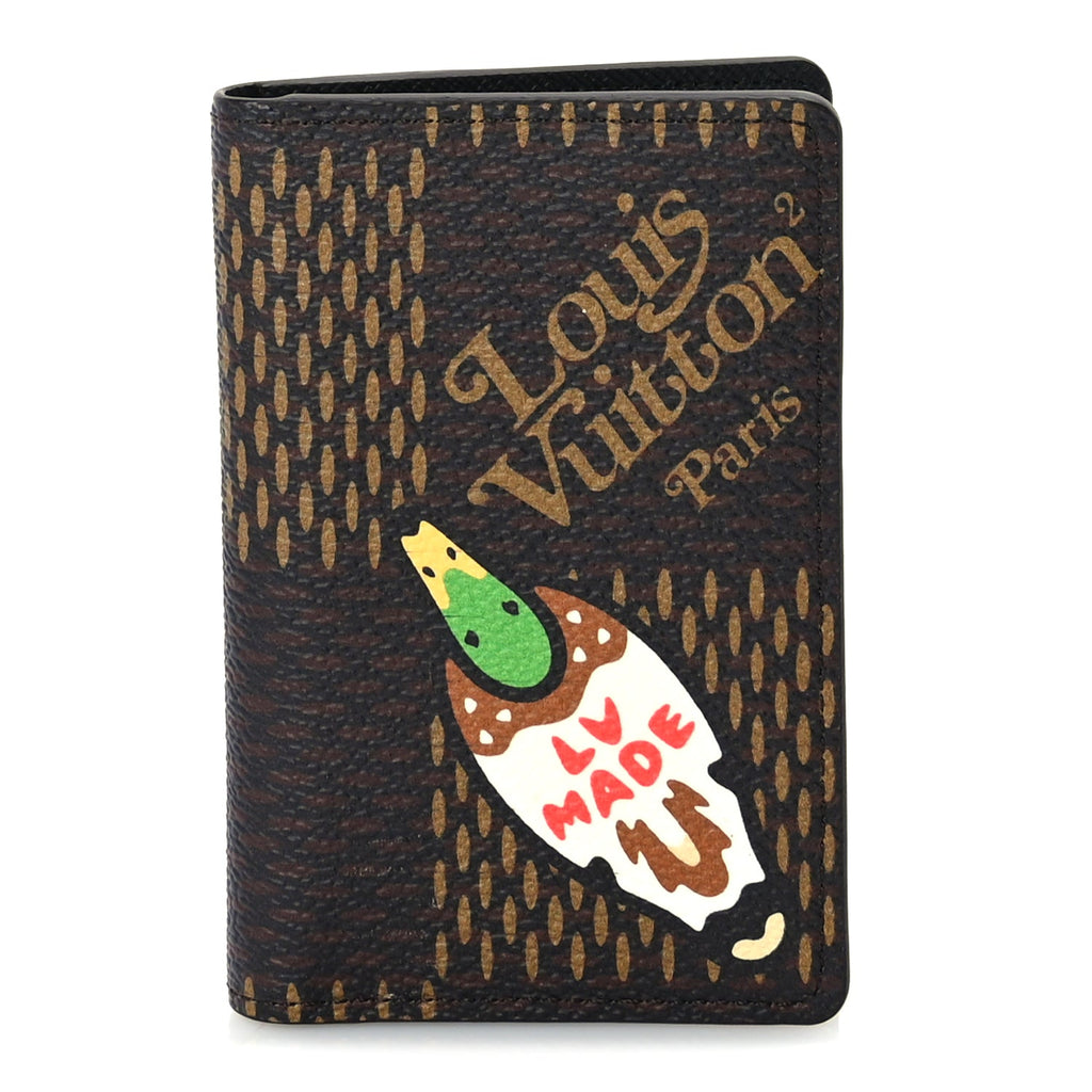 Louis Vuitton X NIGO Giant Damier Ebene Pocket Organizer