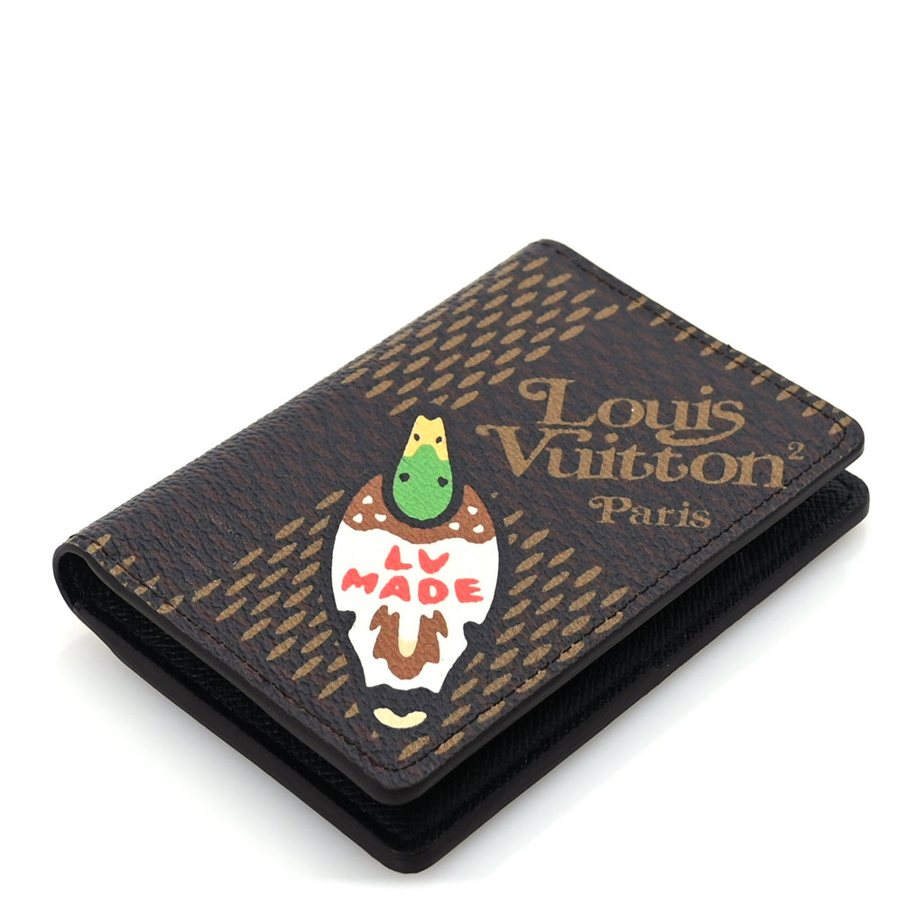 Louis Vuitton X NIGO Giant Damier Ebene Pocket Organizer