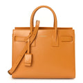 Saint Laurent Palmelatto Calfskin Baby Sac De Jour Senape Yellow