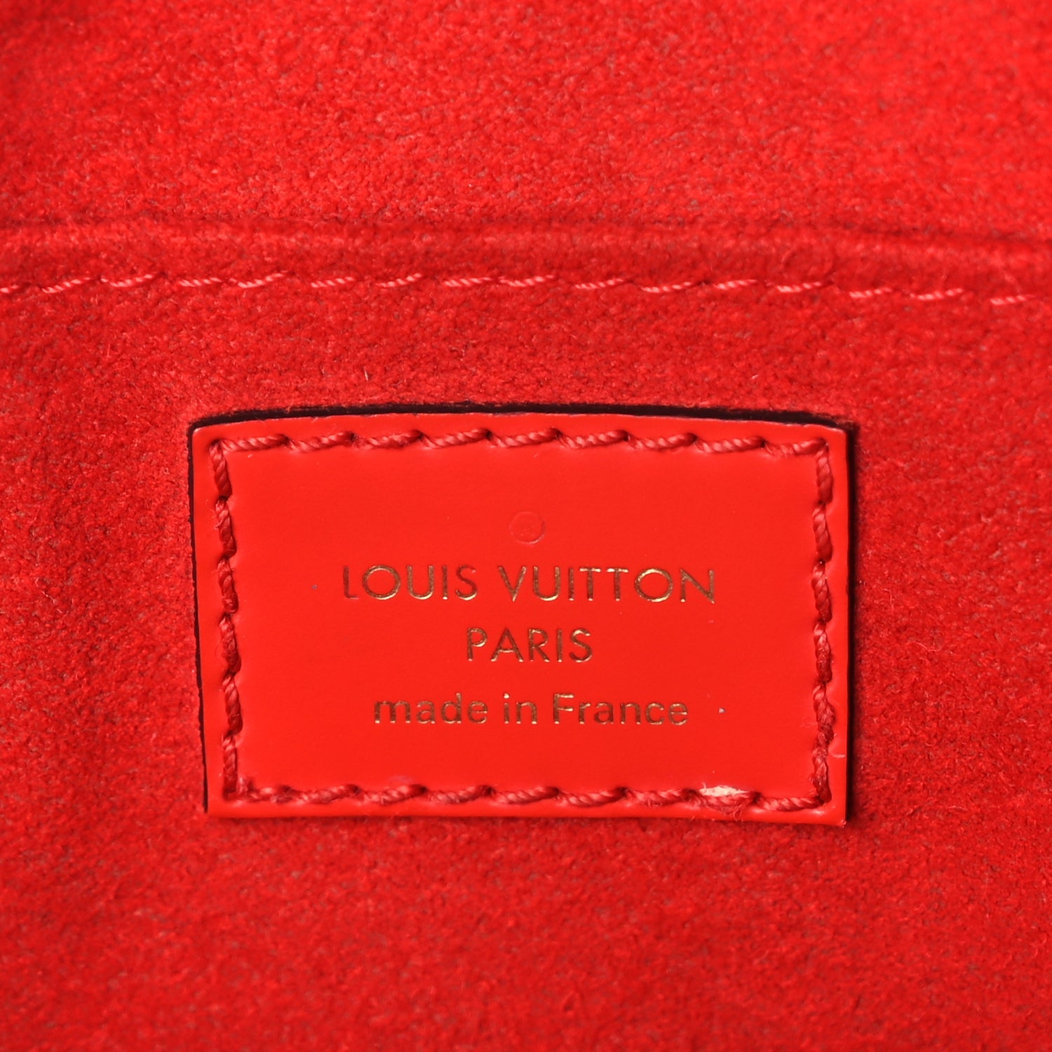 Louis Vuitton Epi Alma Mini  Coquelicot