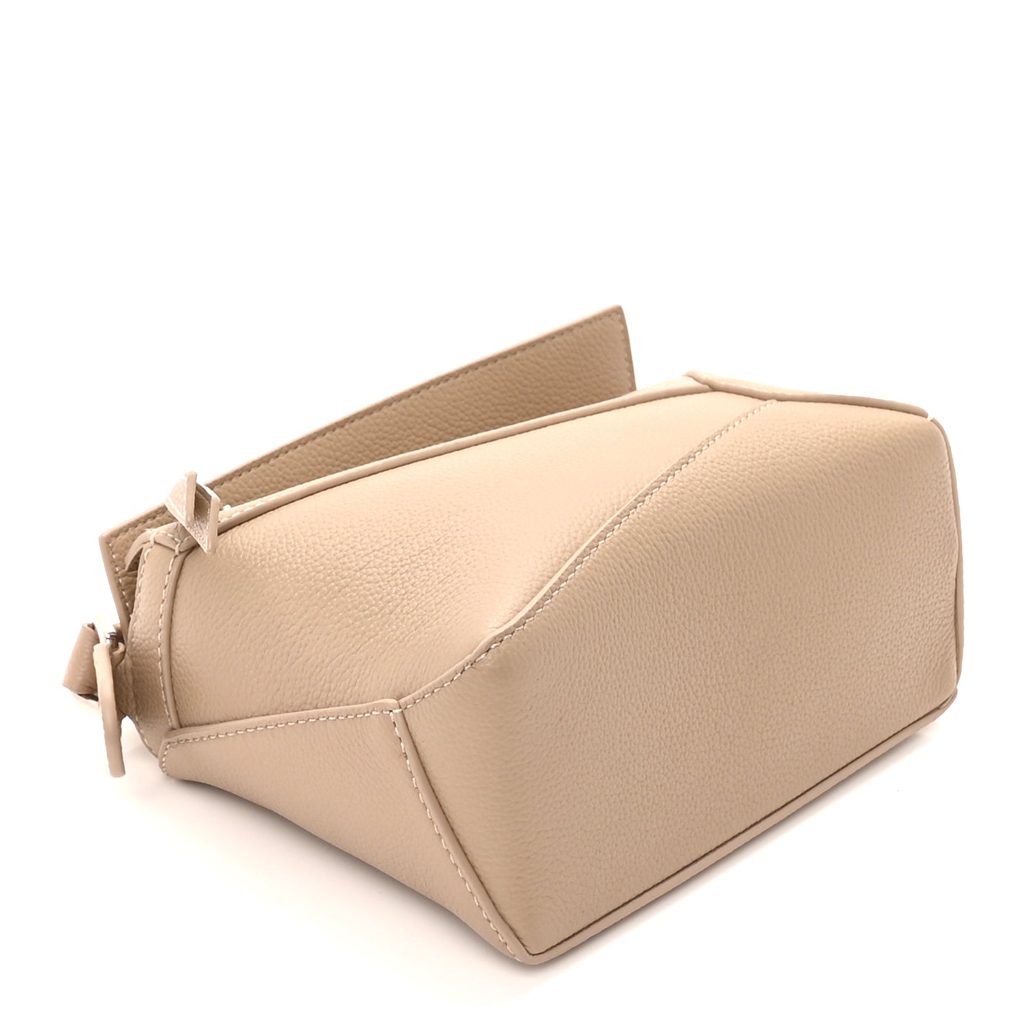 Loewe Calfskin Mini Puzzle Edge Bag Clay