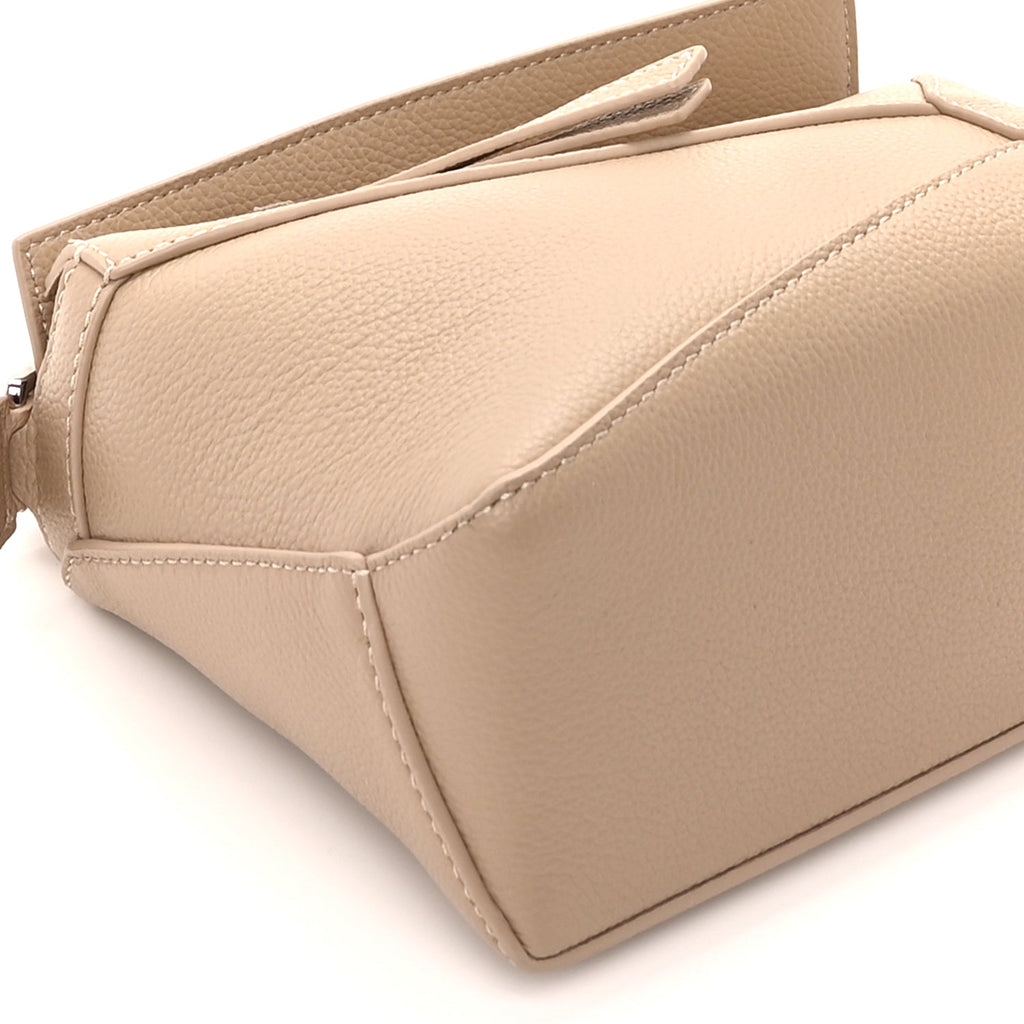 Loewe Calfskin Mini Puzzle Edge Bag Clay