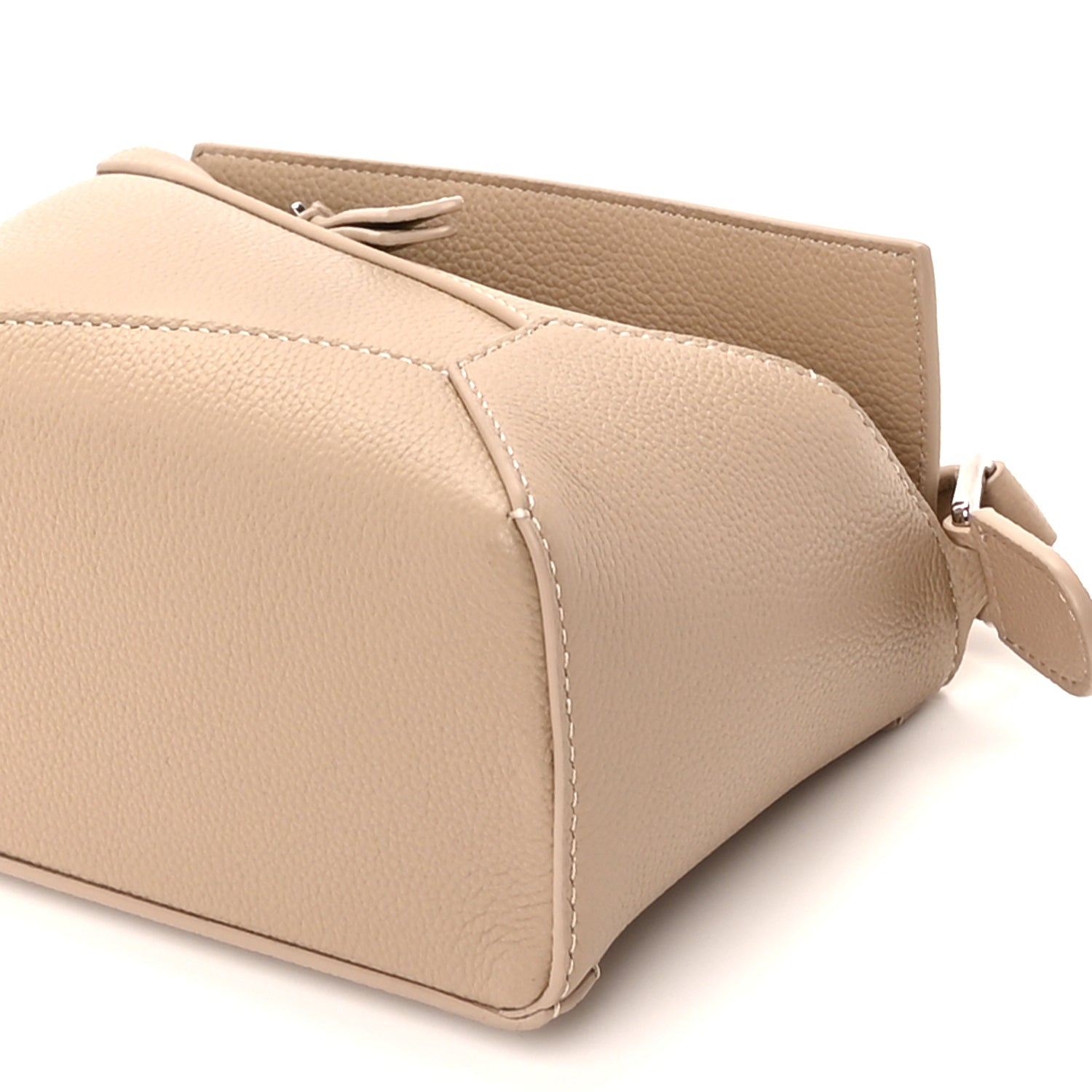 Loewe Calfskin Mini Puzzle Edge Bag Clay