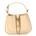 Gucci Boarded Dyana Lux Calfskin Nano Jackie 1961 Hobo Beige