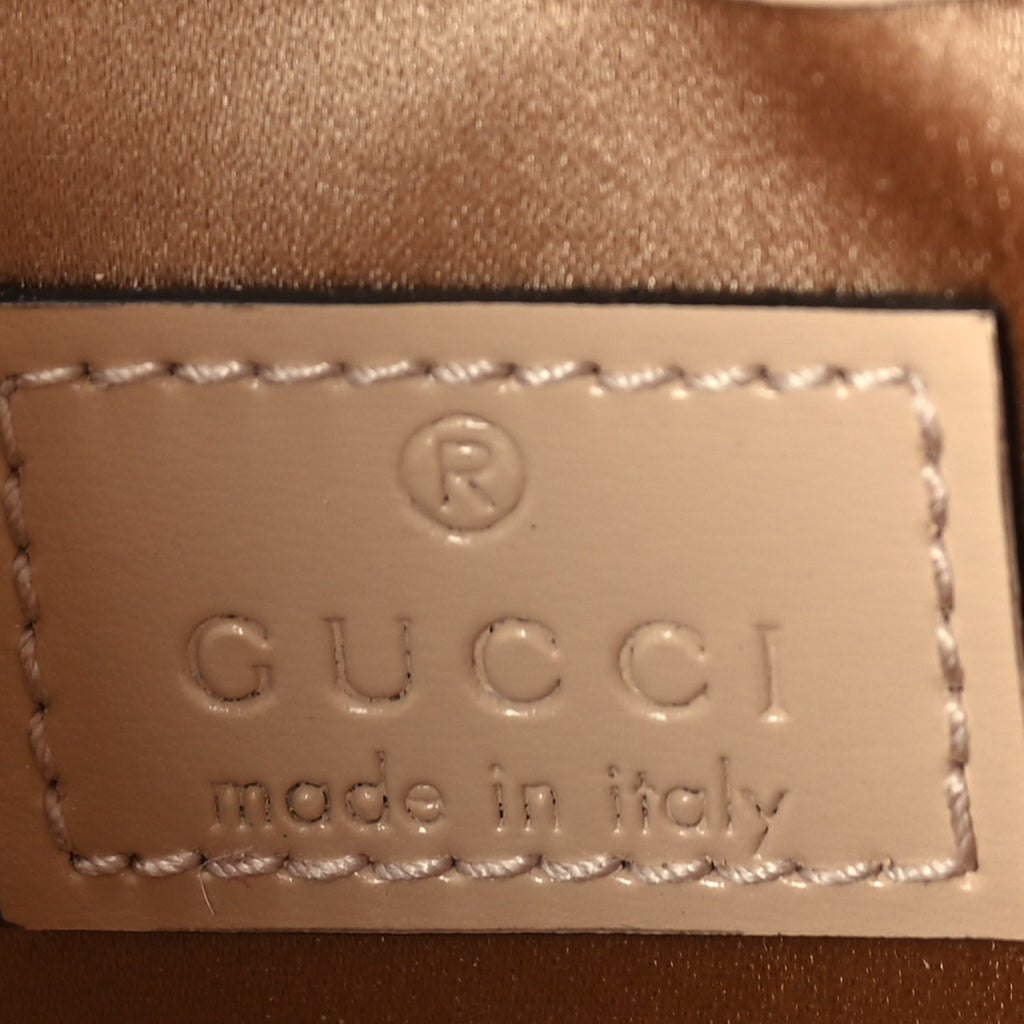 Gucci Boarded Dyana Lux Calfskin Nano Jackie 1961 Hobo Beige