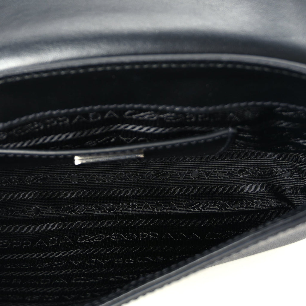 Prada Saffiano Shoulder Bag Black