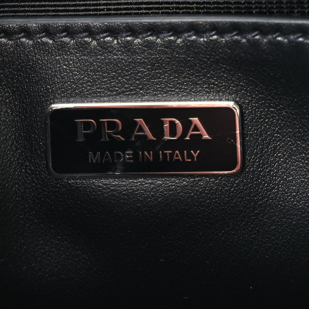 Prada Saffiano Shoulder Bag Black