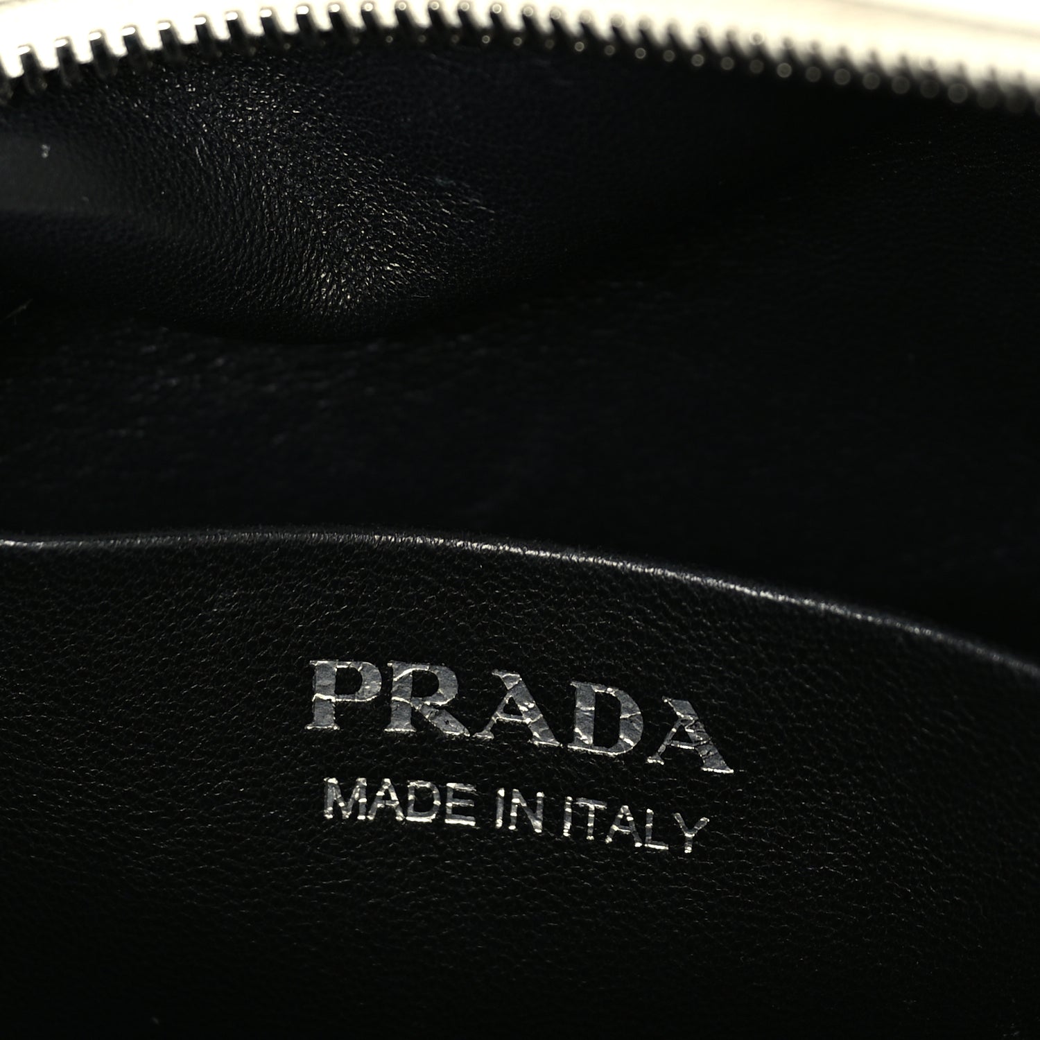 Prada Spazzolato Small Supernova Handbag White Sfumato