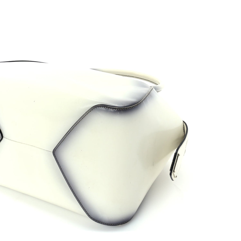 Prada Spazzolato Small Supernova Handbag White Sfumato