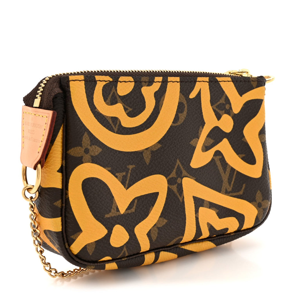Louis Vuitton Monogram Tahitienne Cancun Mini Pochette Accessories