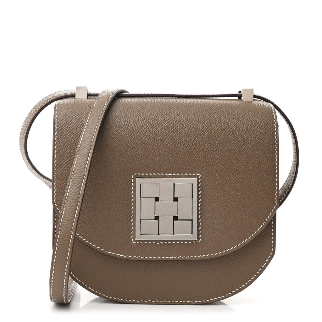 Hermes Epsom Mosaique Au 24-17 Etoupe