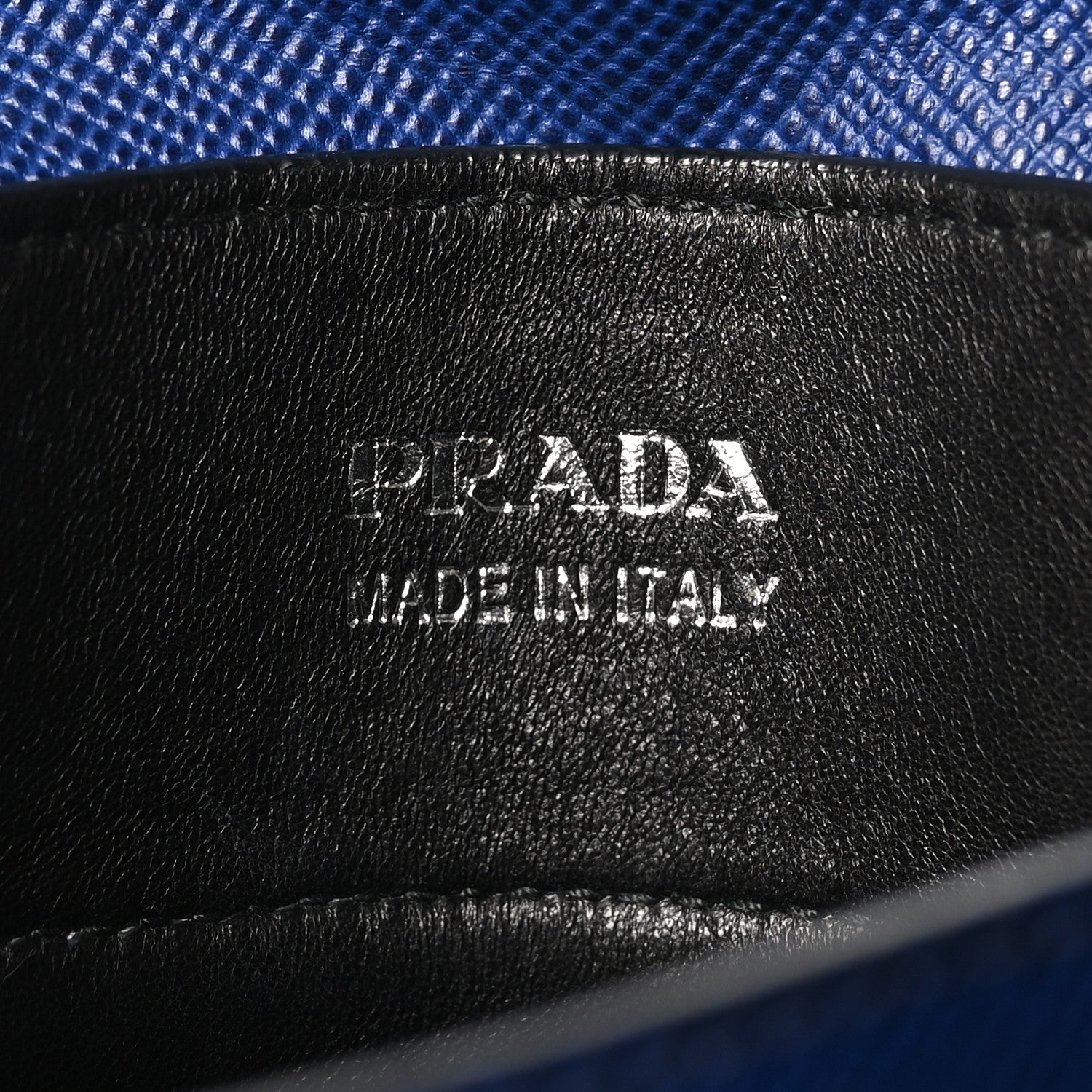 Prada Saffiano Cuir Medium Double Handle Tote Baltico