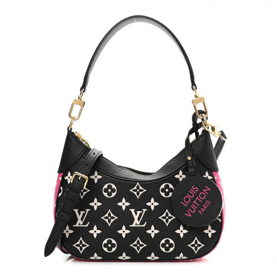 Louis Vuitton Empreinte Monogram Spring in the City Bagatelle NM  Black White Pink