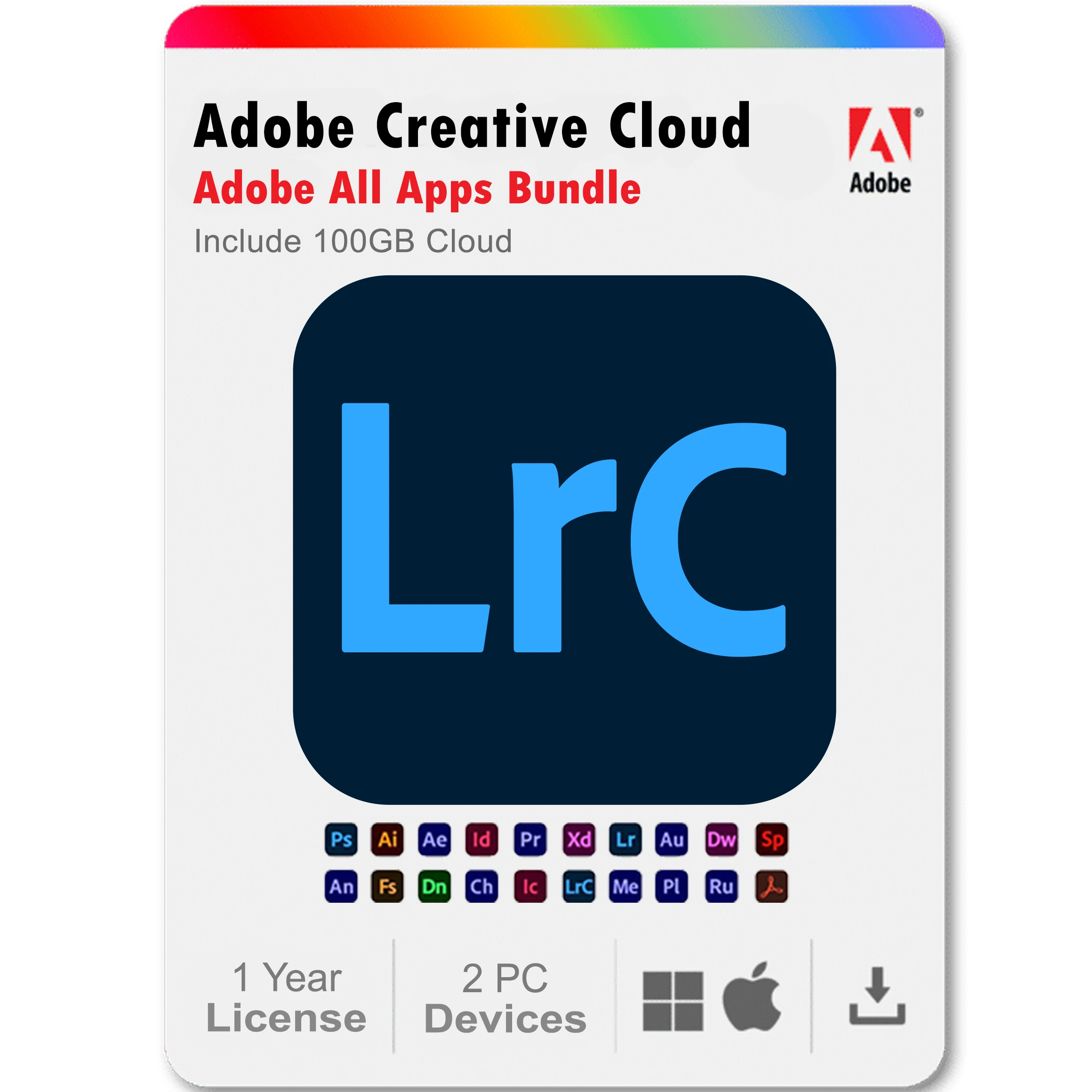 10.webp Lightroom Classic 2025 1 Year Subscription All Adobe Creative Cloud Apps Bundle - Image 1